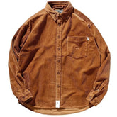 Long Sleeve Shirt New Japanese Hong Kong Style Loose Shirt